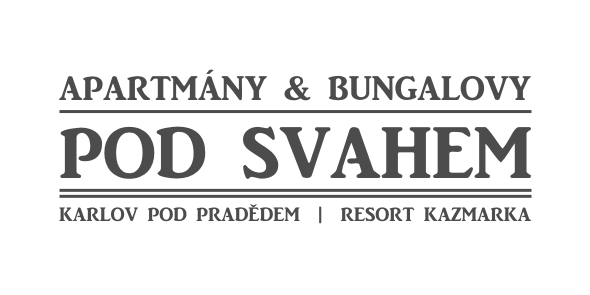 Apartány a Bungalovy POD SVAHEM logo